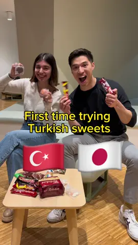 First time trying turkish sweets  #turkey #turkish #deliciousfood #japan#japanese #トルコ # ハーフ#国際 #アイルランド #language #vienna 