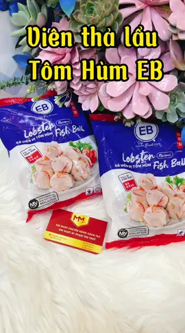 🌿🍀VIÊN THẢ LẨU TÔM HÙM EB NK MALAYSIA Những Ai đã ăn thử rồi thì khỏi phải bàn về độ ngon của ẽm này ạ ăn là nghiền. Sản phẩm hãng EB nhập khẩu trực tiếp từ Malaysia. Viên này thơm ngon lắm gồm thanh cua cắt nhỏ thêm vào chả tôm hùm giòn giòn, thêm lớp trứng cá li ti ăn. Trừi ưi nghĩ đến thôi chảy nước miếng rồi nè. Nói chứ chiên lên chấm tương ớt cũng toẹt vời nhá. Úp mỳ, thả lẩu tiện lứm