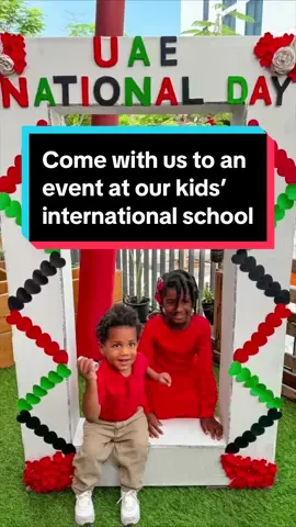 Come with us to an event at our kids’ international school! Attending this event was a great reminder of how cool it is that my kids get to experience and learn about different cultures firsthand, not by reading about them or seeing them on TV, but by living in them. I’m so happy that we have these memories of our time living in the UAE.  #expatlife #raisingkidsabroad #livingabroad #internationalschool #preschoolmom #expatfamily #americansabroad 