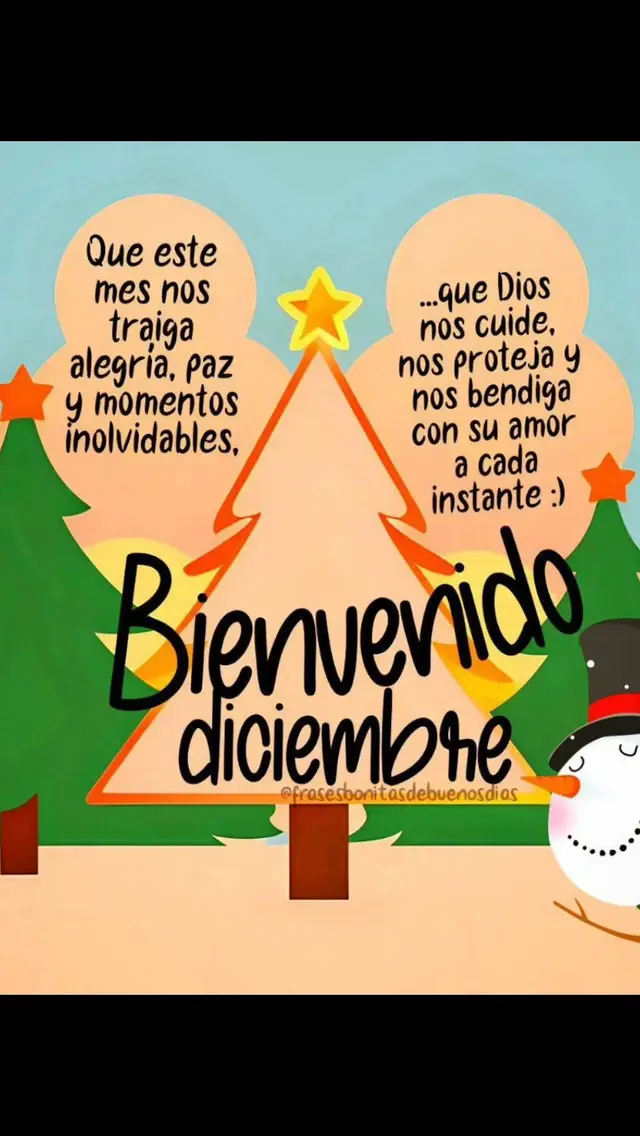 Hagamos de Diciembre un mes lleno de esperanzas,de sueños y prosperidad. Que la salud sea nuestro principal deseo. Bienvenido diciembre con amor,alegría y abrazos..mis deseos de todo corazón.
