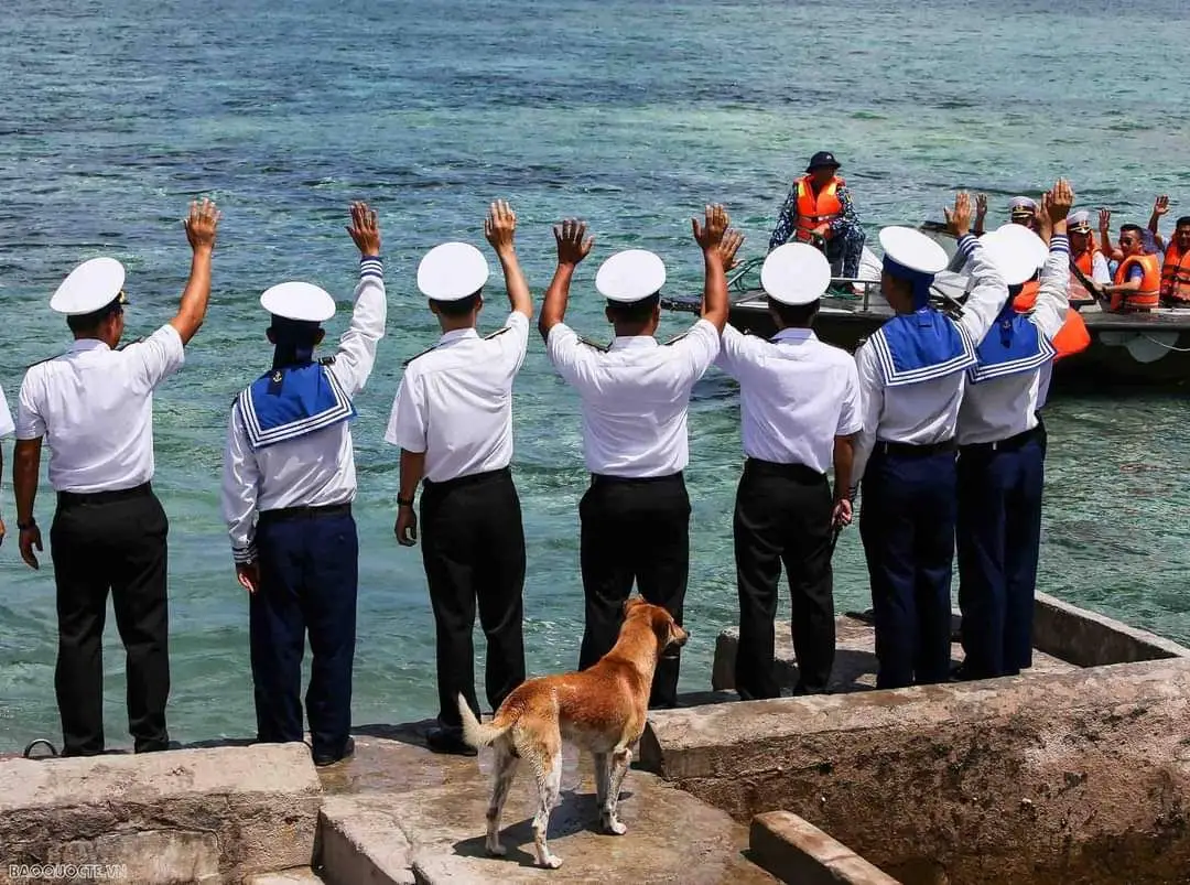 Những đồng chí 4 chân ở TRƯỜNG SA  nguồn : Báo chí ; Thông Tin Biển Đảo ; ..  #truongsa #quandaotruongsa #truongsahoangsalacuavietnam #truongsahoangsabelongtovietnam #haiquanvietnam #quandoinhandanvietnam #quandoinhandanvietnam🇻🇳🇻🇳🇻🇳 #haiquannhandanvietnam🇻🇳⚓️ #quyetthang #x13group #vietnam #hochutich #hochutichvidaisongmaitrongsunghiepcuachungta 