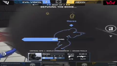 Crazy ninja defuse in Grand finals #criticalops #fyp #criticalopsclutch #ranked #1v5 #foryou #criticalopstürkiye #pubgmobile #Valorant #csgo #handcam #criticalopsturkey #criticalopsgameplay #viral 