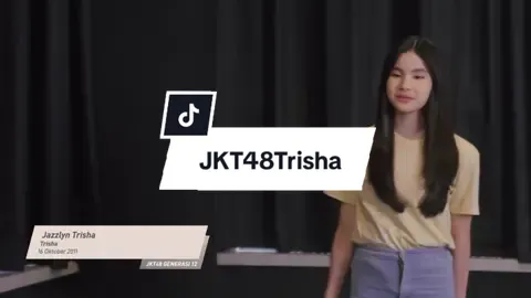 JKT48 Profile Gen 12 - One Two Tri... sha!!! 🥰😍#jkt48 #jkt48newera #jkt48one #jkt48gen12 #jkt48trisha #jazzlyntrisha #trishajkt48 #jazzlyntrishajkt48 #fypシ゚ 