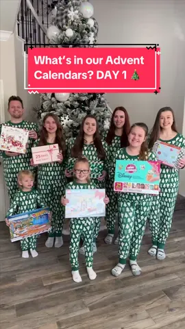 Day 1 of opening our Advent calendars every day until Christmas!🎄 #adventcalendar #family 