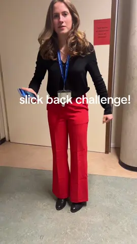 nog even oefenen!!! #slickback 