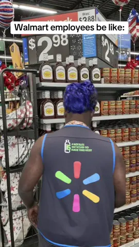 Walmart employees be like: