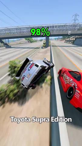 Toyota Supra Edition #beamng #beamngdrive #crash #Supra #pourtoi #fyp #car