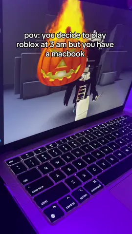 it sounds silent during the day but at night it be sounding like a jet engine abt to explode #fyp #robloxfyp #roblox #pov #macbook #robloxx #robloxpov #povs #robloxgame #games #real #relatable #bladeball #bladeballroblox #headless #like 