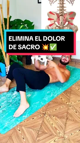 Dolor de sacro o sacroileites? Entonces necesitas realizar este ejercicio todos los días El dolor de sacro, la sacroileítis o el dolor en tu articulación sacroilíaca, generalmente aparece a consecuencia de la inestabilidad y la hipermovilidad que sufre tu articulación sacroilíaca Cuando tu cadera no está dotada de suficiente movilidad debido al bajo o nulo reto diario, esta comienza a rigidizarse, obligando así a otras estructuras como a tu articulación sacroiliaca a hipermovilizarse, perdiendo estabilidad Con este maravilloso ejercicio conseguirás fortalecer la musculatura colindante a tu articulación sacroiliaca y al mismo tiempo fomentarás la movilidad de tu cadera Algo realmente interesante si lo que pretendes es abordar y prevenir el dolor de sacro, la sacroileítis y el dolor de cadera #pablopilatesreal #dolordesacro #sacroileitis #sacroiliaca #sacroiliacpain #dolordecadera #dolorlumbar #dolordecoxis #sacro #rabadilla #pilates #yoga #osteopatia #ejercicioencasa #dolordeespaldabaja 