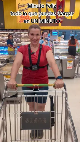 Que cargarías en un minuto en tu carrito considerando TODO es gratis? #compras #supermercado #barcequillo 