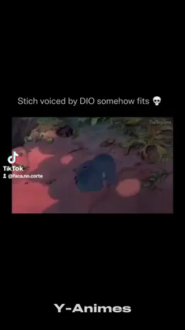 #DIO #fy #anime #tiktok #voice #stitch 