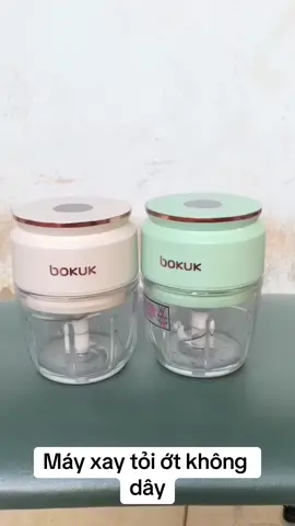 Máy xay tỏi ớt không dây bokuk #bokuk #medobepnoidiatrung 