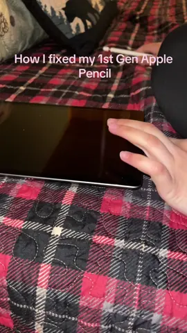 Hopefully this helps someone save some money. I’m so happy I was able to fix mine! I learned how to fix it on reddit #fyp #applepencilbroken #applepencilissue #applepencil #1stgenapplepencil 