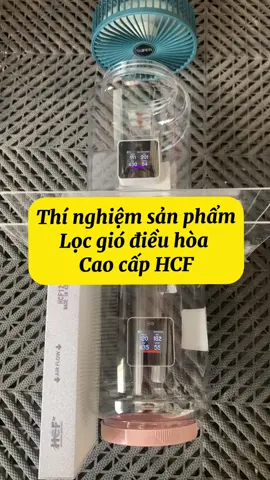 So sánh chất lượng không khí giữa sử dụng giữa lọc gió zin và lịc gió điều hoà oto cao cấp HCF #phutungotoduk #xuhuong #hunglamxehay 