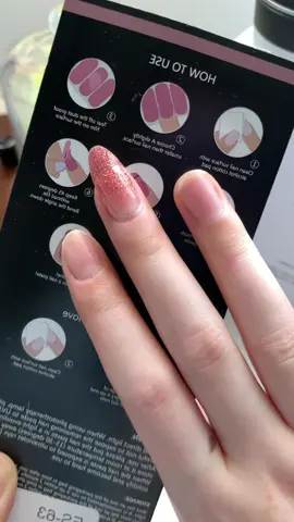 Trending gel nails. Harden after UV light curing. Easy to apply at home.#nails #manicure #asmr 