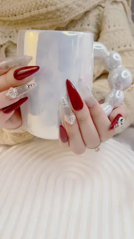 Ngắm dần nails tết nhé chị em ơi#nail__xinh #móngtayđẹp #fyp #xuhuong 