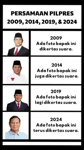 Persamaan Dari Pemilu Ke Pemilu 🤣