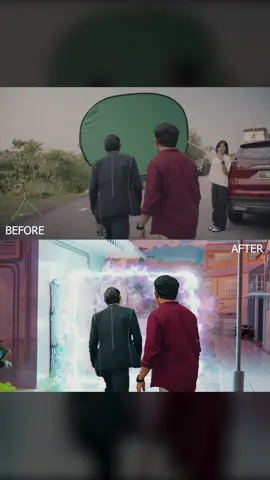 Sofyank ke dunia komik behind the editing 📸 Shooting : 18 hours Editing : 1 month  Dalam video kali ini, part vfx mana korang paling suka?  #beforeandafter 