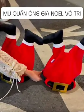 Mũ quần ông già noel vô tri #merrychristmas #noel #tết2024 #ônggiànoel 