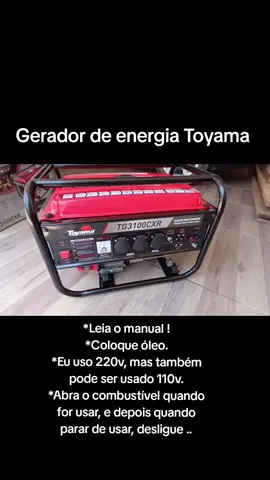 #gerador #toyama #energia 