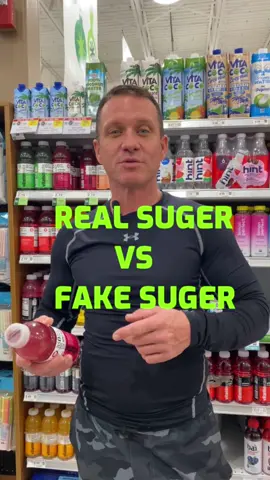 Real sugar 🍬 or fake sugar🍭? How about a refreshing plot twist - just drink water💧! #sugarchallenge #drinkwater #healthylifestyle#capcut #FitnessNutrition 