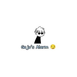 actually I'm in mood, darlinh~😻#foryou #jujutsukaisen #gojo #gojousatoru #alarm 
