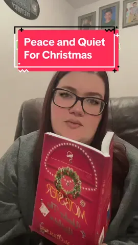 Peace and quiet for Christmas so I can read books of course #bookwormheather #BookTok #booktoker 