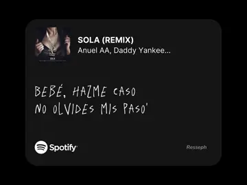 Me siguen tirando y yo en ti pensando 🤕 #foryou #music #lyrics #solaremix #daddyyankee #resseph