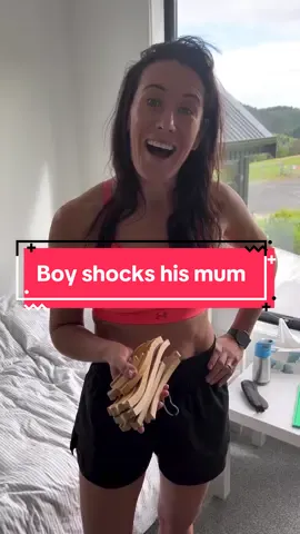 BOY SHOCKS HIS MUM 😂 @Jojo Legg #couplecomedy #husbandandwife #funnycouple #marriedlife #mikeandjoelle #boxingalleymike #marriagehumour #relationshiphumor #blindreaction #relateablecomedy 