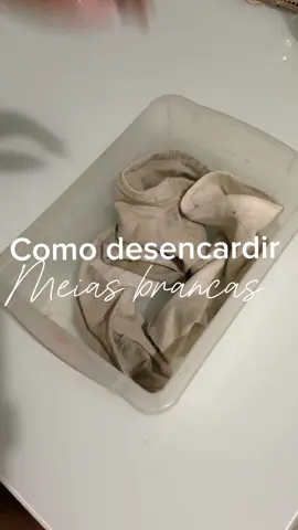 Dica para desencardir meia branca  #meiabranca#misturinhacaseira#misturinhapracasa#dicadedonadecasa 