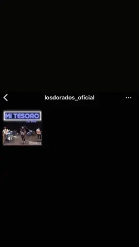 Mi tesoro - #losdoradosoficial 