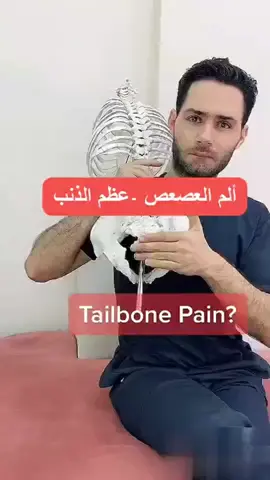 الم العصعص - عظم الذنب #د_خلدون_الحواني صيفنا_غير# #TikTok#clips# #tiktok #doctor #bones #Dr 