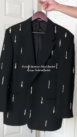 Refashioned men’s tailored jacket🪡🧵