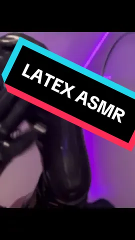 Another clip from my latest video on YT shoutout to my feet for helping me make this video 😆🖤 #asmr #latexasmr #tingles #fyp