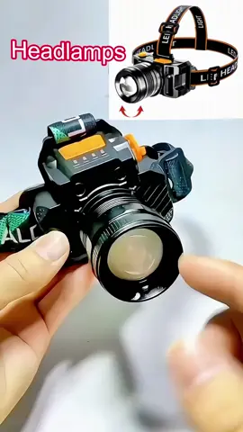 Rechargeable Strong Light Charging Ultra Bright Headworn Flashlight#headlamps #strong #LED #USB #fyp #foryou #foryoupage 