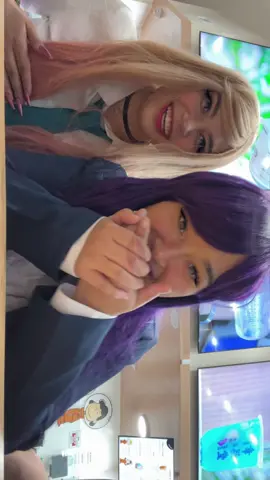 best crossover ever AND we went to get boba 🫶🏻 #komi #komicantcommunicate #komicantcommunicatecosplay #komisan #fyp #marin #marincosplay #mydressupdarling #mydressupdarlingcosplay #anime #cosplayanime #newpost #besties #crossover #animerecommendations #boba 