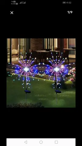 #solar powered string light #light string splash for garden courtyard