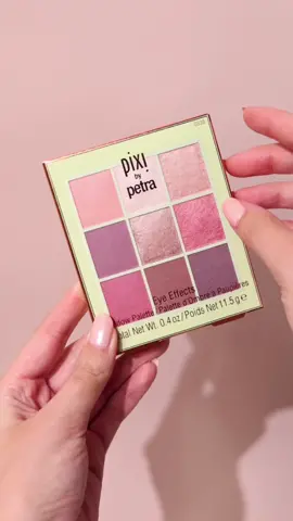 Universally flattering and versatile hues simply deliver #PixiPerfect definition for your unique eye-enhancements! Our Eye Effects Palette is gently infused with lid-loving Ceramides, Green Tea and Vitamin E to condition and treat as you wear! #GetTheLook with shades Rosette Ray and Hazelnut Haze. 💚 #PixiBeauty #Makeup #Eyeshadow