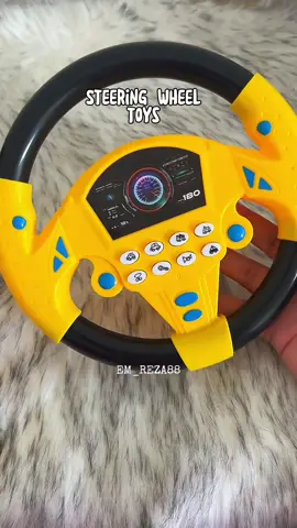 Nak anak ada exprience macam memandu? Mommy boleh beli steering wheel ni dekat bag kuning tau. Anak mesti seronok main! #steering #steeringwheel #mainan #mainananak #mainanbudak #kidstoys #steeringtoy 