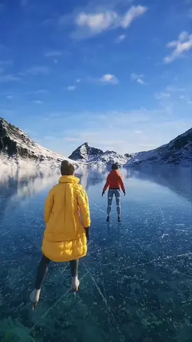 It was as if he had come to a world under the ice 