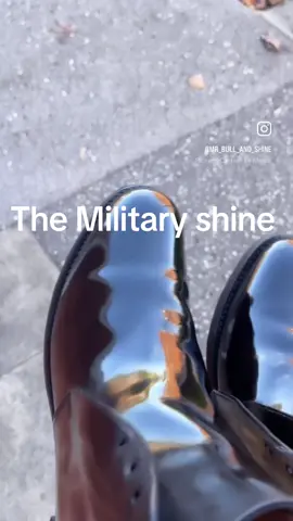 This is how you Military Shine with Saphir Mirror Gloss #waxing #shoestyle #boots #shoeschallenge #troopingthecolour #parade #armedforces #shoeshine #shoes #military #army #armylife🇮🇳 #pov @Taller Sartorial @LiveMoor 