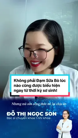 Không phải Đạm Sữa Bò lúc nào cũng được biểu hiện ngay từ thời kỳ sơ sinh!#bacsiwikimom #wikimom #mevabe #trẻ_sơ_sinh #khamnhimienphixwikimom #embe #mevabe #xuhuong #trending #LearnOnTikTok #dịứngđạmsữabò 