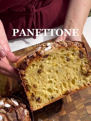 cùng mình thử thách làm chiếc bánh huyền thoại PANETTONE nhé #vykhuefoodstylist #ancungtiktok #foodtiktok #vtvcab 