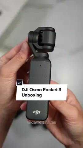 Unboxing the DJI Pocket 3 Creator Combo! This little camera is going to be so useful l shooting vlogs and B-roll in public without getting much attention. I've been shooting a lot more with phones lately and the biggest pain is not being able to see yourself while using the back camera. I'm sure this is the solution. Can't wait to test this guy out!  #dji #djipocket3 #djiosmopocket #djiosmopocket3 #vlogcamera #unboxing 