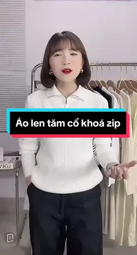 Áo jumper len dệt kim gân nổi cổ khoá zip kéo #aolendetkim #aolentam #aolencoduc #thoitrang #TikTokAwardsVN2023 #pgc2023 #ffws2023 #SportsOnTikTok #GamingOnTikTok 