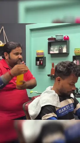 Head Massage & Cracking Skill by Master Shamboo #mastershamboo #indianmassage #massageasmr #asmrrelax #asmrclinic #kietjdapper #fyp #LearnOnTikTok 