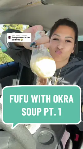 Replying to @justB 📍 @Nigeria Breeze in National City, San Diego.              #fufuchallenge #fufuandsoup #fufuandgoatsoup #okrasoup #okrasoupwithfufu #nigeriantiktok🇳🇬 #mukbangeatingshow #fypシ #parati #viral #poundedyam #nigerianfood #nigeria #okrastew #okrasoupwithbanku #fufuday 