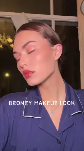 bronzy glam!! #foryoupage #fyp 
