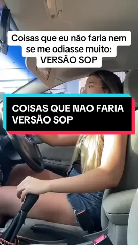 Coisas que eu não faria nem se me odiasse muito versão síndrome dos ovários policísticos! #sop #sindromedosovariospolicisticos #ovariospolicisticos 