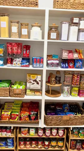 Pantry Restock #restock #pantryorganization #pantry #asmr #asmrsound #organizedhome #fyp 